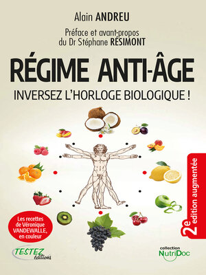 cover image of Régime anti-âge--2e édition augmentée